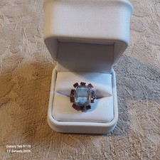 Large antique gold aquamarine - antique,