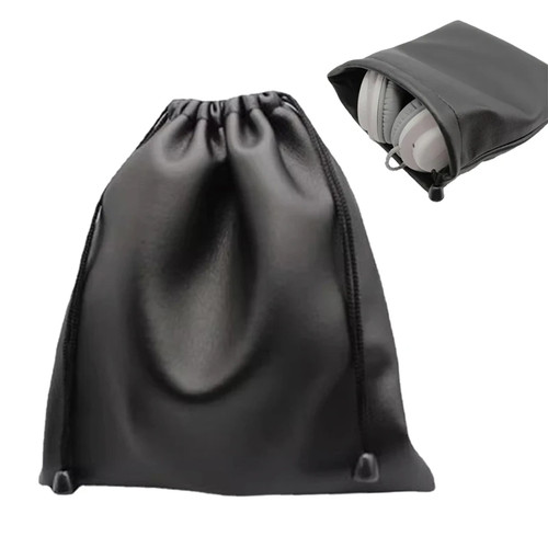 Soft vegan leather headphone - soft,