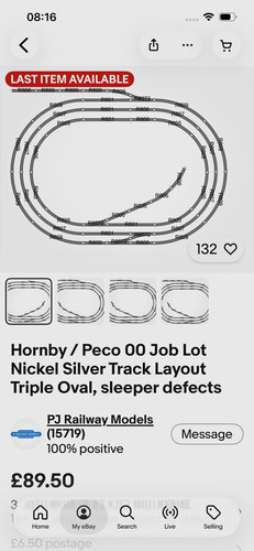 Hornby peco gauge nickel - hornby/peco,