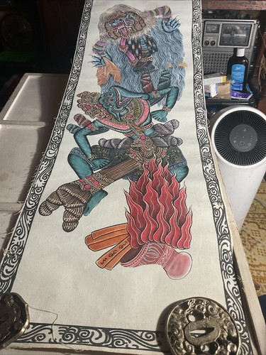 Bali painting balinese batuan - balinese,