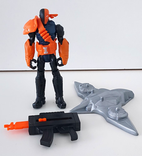Deathstroke figure and - dc,