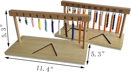 Montessori bead hangers - hangers,