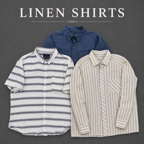 Linen shirts vintage - 25,