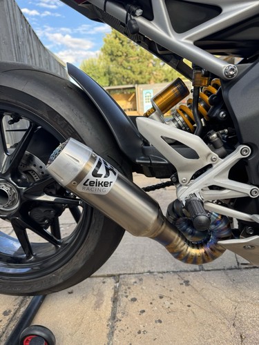 Leiker exhaust for triumph - for,