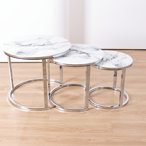 Monaco piece nesting tables - 3-piece,