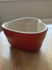 Le Creuset 0.3L Red Heart Shape Ramekin Dish