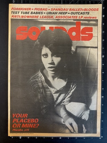 Placebo nme cover page - -,