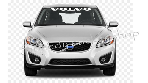Volvo front windscreen sticker - front,