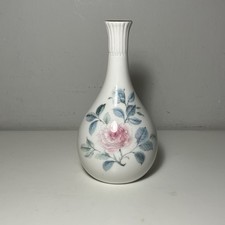 Wedgwood -Mist Rose - bone china bud vase- 13cm