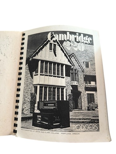 Rodgers organ cambridge 220 - rodgers, 220-