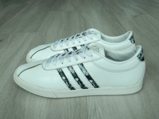Adidas Neo Courtset Ladies Trainers White & Tropical Size 8 / 42
