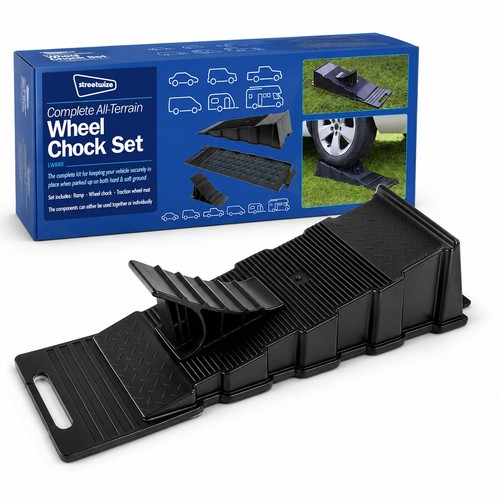 Caravan ramp with wheel - 3,