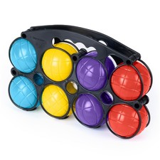 SET 8 PLASTIC FRENCH BOULES