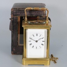 ANTIQUE FRENCH CARRIAGE CLOCK