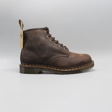 Dr. Martens 101 Crazy Horse Leather Ankle Boots Women's / Men's Lace Low Boot