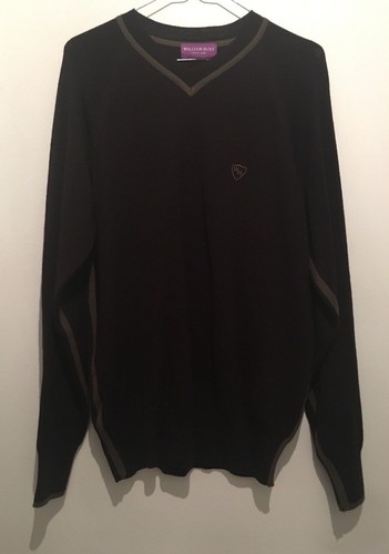 Brown neck jumper william - v,