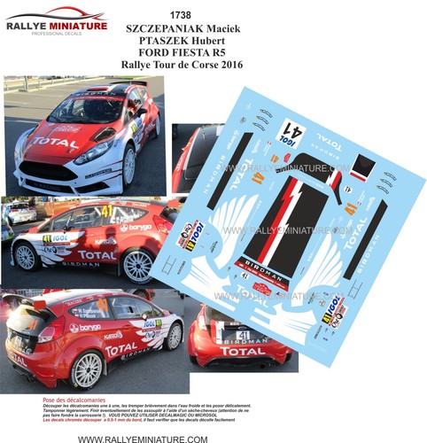 Decals ref 1738 ford - ref,