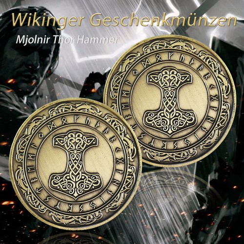 Viking challenge coin ancient - coin,