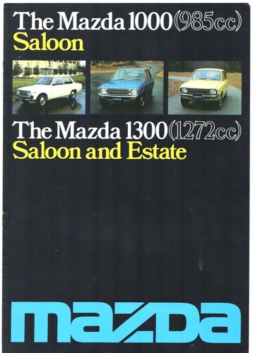 Mazda 1000 1300 1976 1977 - 1976-1977, uk
