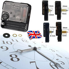 Silent DIY Quartz Movement Kit Wall Clock Motor Mechanism Long Spindle Repair 