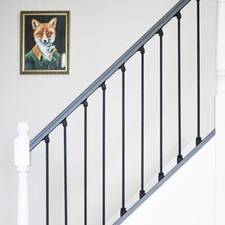 Enfield Black Steel Stair