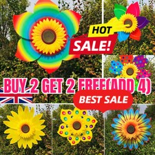 Sunflower Patio Lawn Pinwheel