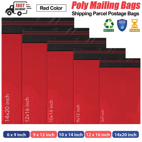 Red mailing bags strong - mailing,