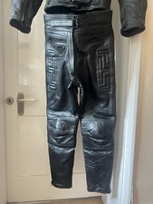 Vintage Akito T-Force Plus Ladies Leather Motorcycle Trousers – UK 12 / Euro 40