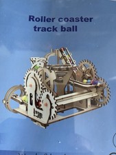 Wooden roller coaster track - roller,
