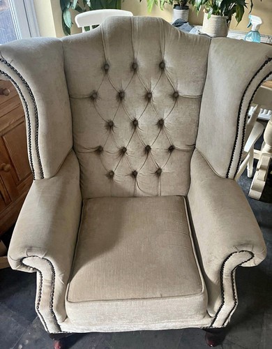 Queen anne chesterfield arm - queen,