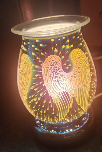Electric lamp angel wings - lamp,