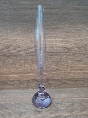Hand blown bud vase - vase,