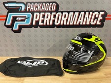 CHEAPEST HJC i70 Full Face Motorcycle Helmet in Black Fluo Size SMALL #C