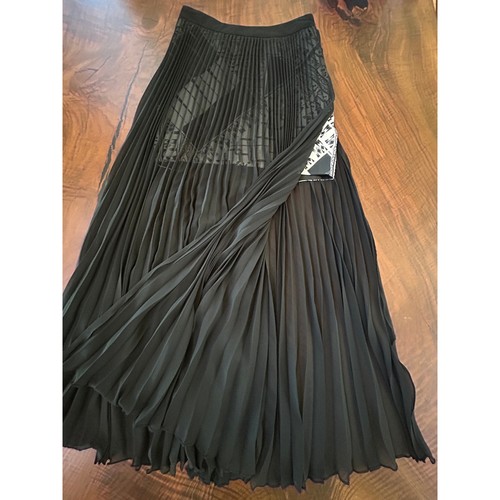 Guess black pleated chiffon - guess,