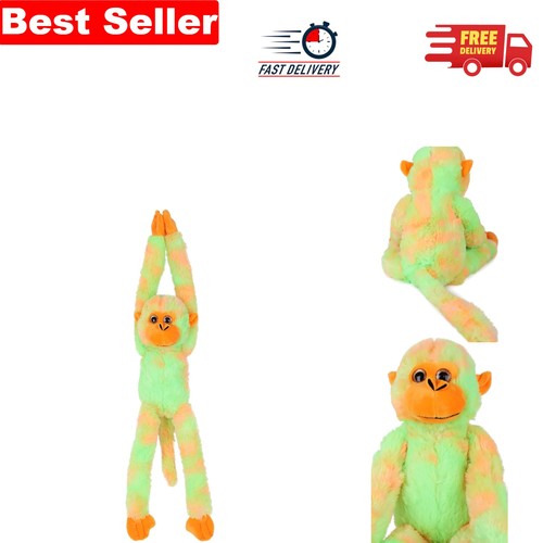 Soft inch monkey with stick - soft,