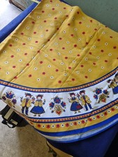Large Vintage Table Cloth Cotton