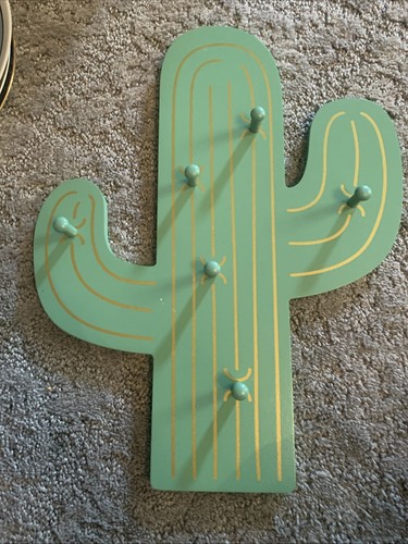 Wooden cactus wall decor - cactus, with