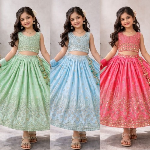 Kids girls lehenga choli party - girls,