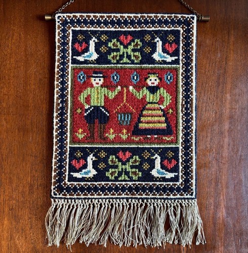 Vintage swedish embroidered - vintage,