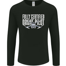 Drone Pilot Mens Long Sleeve T-Shirt