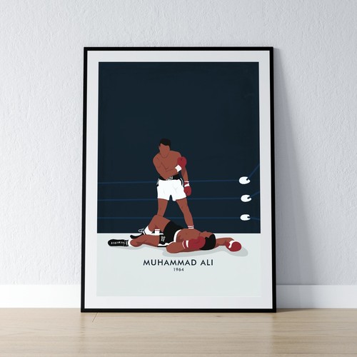 Muhammad ali 1964 poster a3 - ali,
