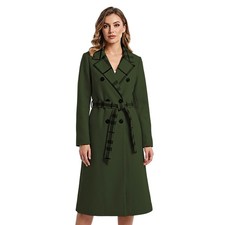 Ladies Wool Trench Coat 6