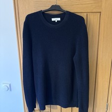 Nigel Hall Navy Crew Neck