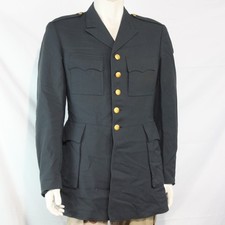 Genuine Surplus Swedish Army Dress Uniform Jacket Navy 38-40" Chest (3570)