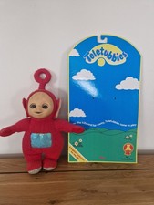 Teletubbies, Po,  Soft/Plush Toy - On Card By Golden Bear 1996