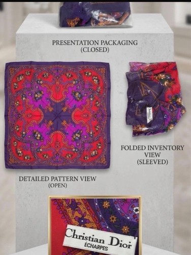 Christian dior silk scarf 100 - dior, 100%