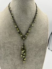 Boho Vintage Green Citrine &