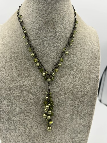 Boho vintage green citrine - green, &