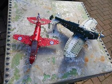 Handmade 2 Planes From Meccano