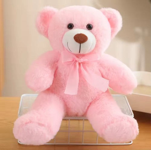Ribbon teddy bear plush toy - ribbon,
